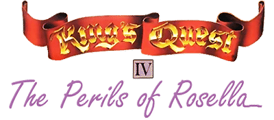 King's Quest IV - The Perils of Rosella logo for Atari ST